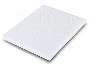 Beyaz Renk Plastik Kesim Panosu 35x50x2cm