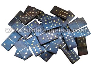 Domino Taşları Kahverengi 4 cm