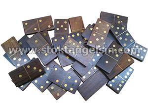 Domino Taşları Kahverengi 5 cm