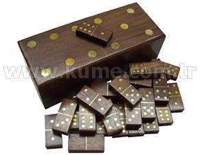 Domino Seti ve Domino Kutusu 4 cm