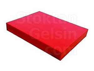 Kırmızı Polietilen Renk Kesim Tablası 30x50x4cm
