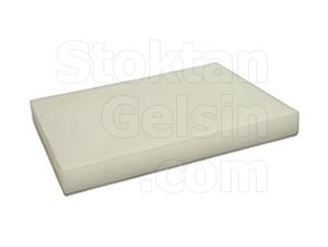Renk Kesim Tablası Plastik Beyaz 25x40x4cm