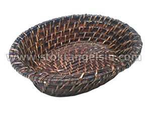 Küçük Boy Ekmek Sepeti Oval 16x21 cm