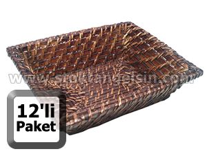 Kk Boy Ekmek Sepeti Keli 18x23 cm 12li Paket